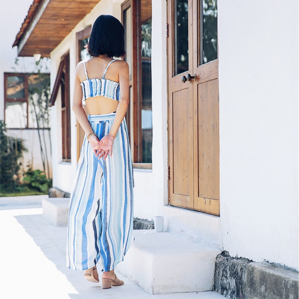 Blue Striped Set - Picture 3 of 8